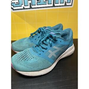 Asics Shoes Womens 9 Road Hawk Ff Running Sneakers Blue Lace Up Low Top T7D7N